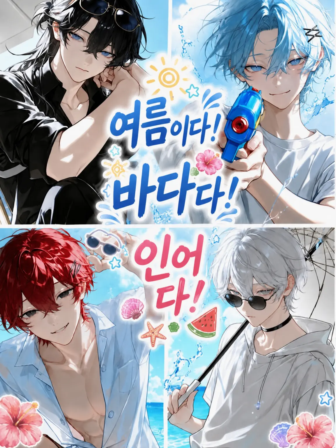 mogumogu_poteto의 여름이다! 바다다! 인어다!