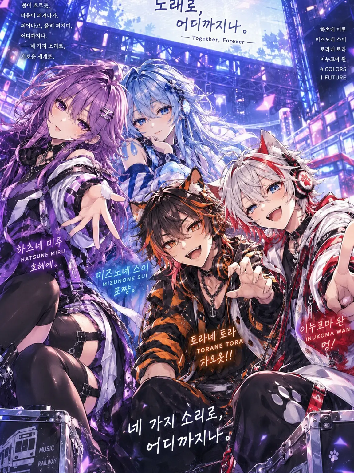 furry2631의 신인 VOCALOID(자작 캐릭터)