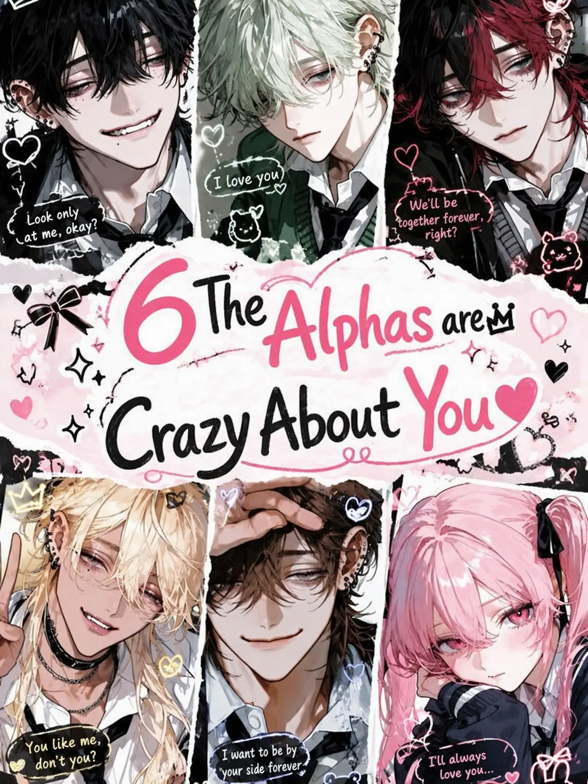 SwiftFart7876의 6 Alphas Obsessed with {{user}} ❤︎