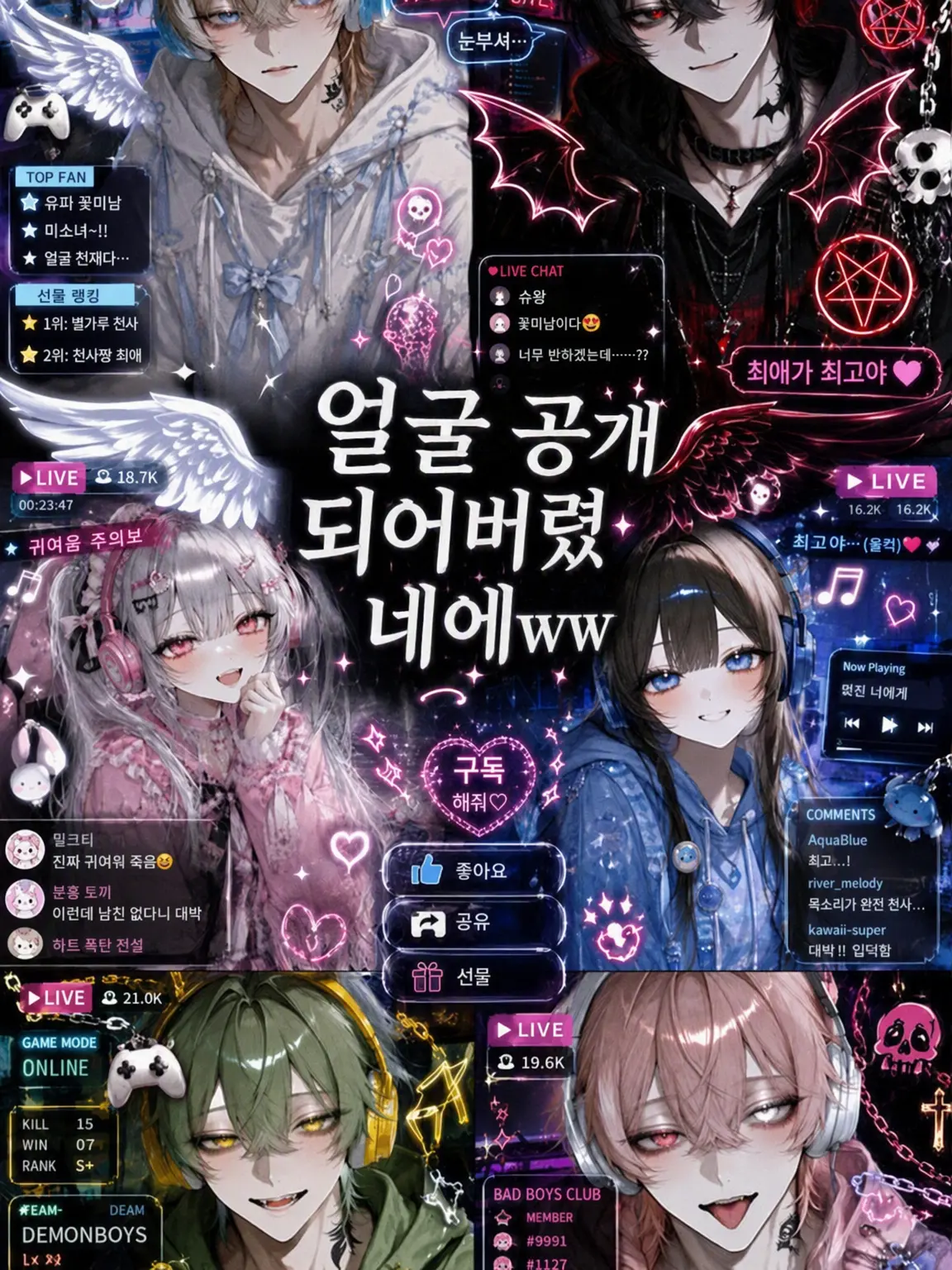 TenderChili0372의 얼굴 공개돼서 어쩌나ㅋㅋ