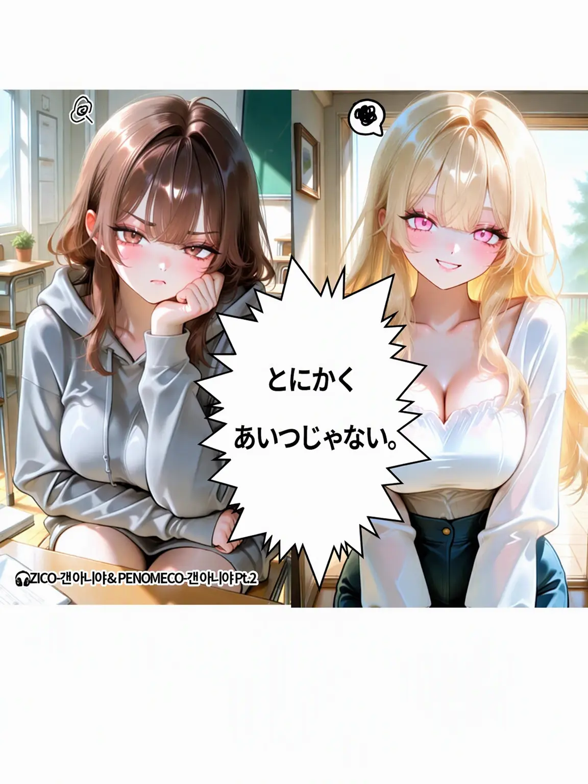 IloveLouiszzan의 「またあの子？あいつは違うってば！」