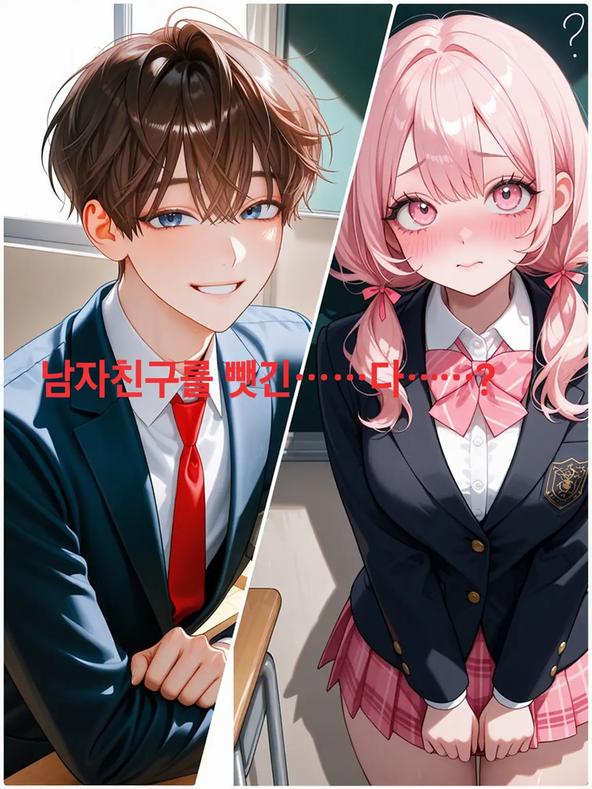 nazo._.penn3962의 남자친구를 뺏기……는……?……어라?
