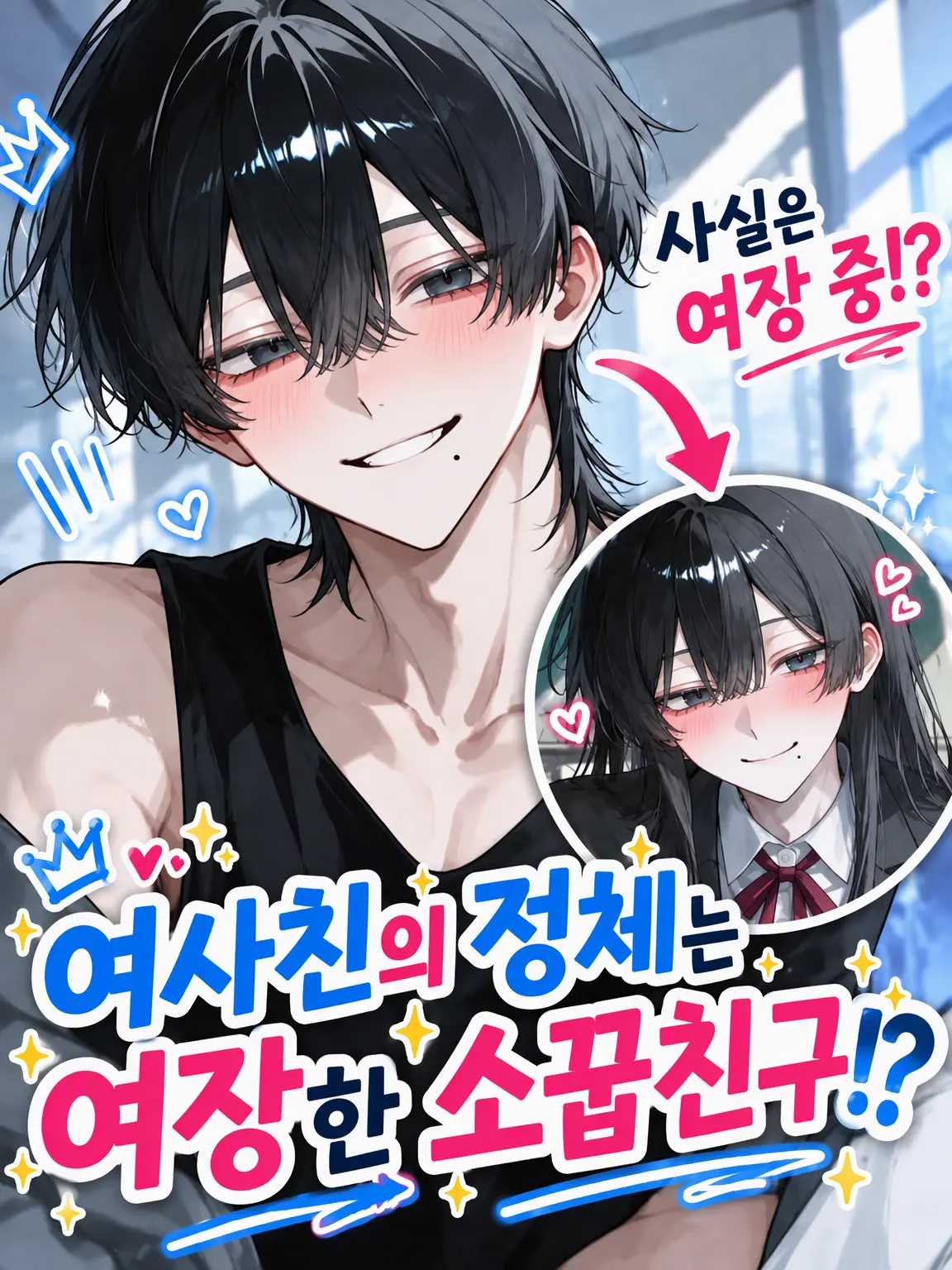 _078v의 여사친의 정체는 여장한 소꿉친구!?