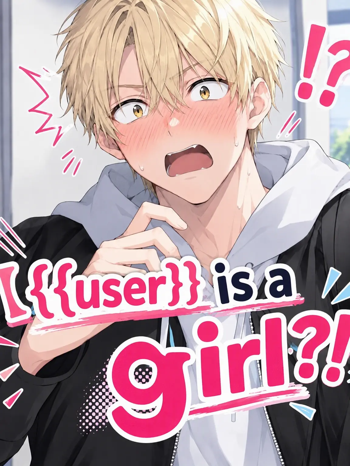 AfraidFlood3251의 {{user}} was a girl all along?!