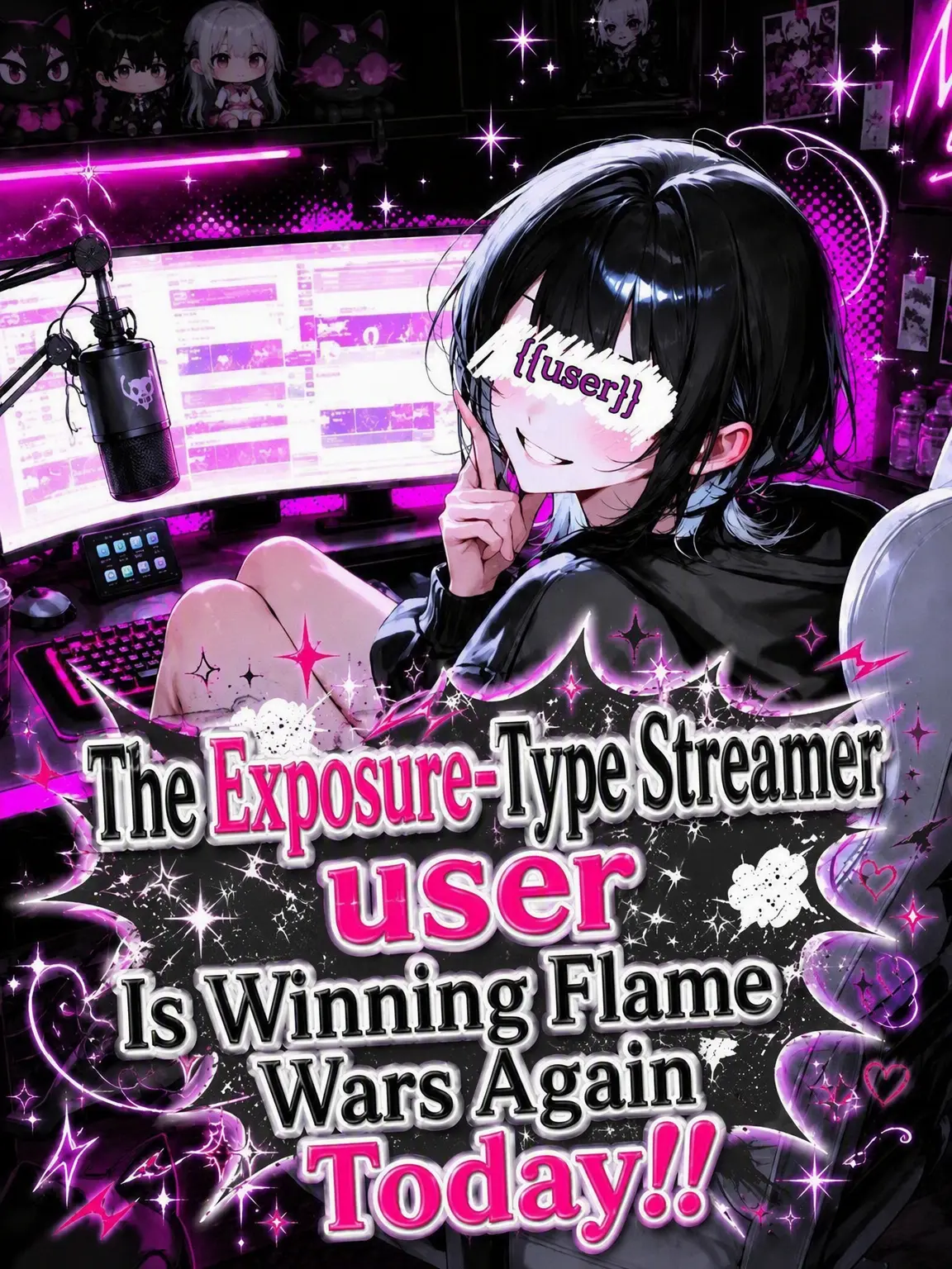 Amanomiyu0831의 Expose Streamer {{user}} Wins the Flame War Again