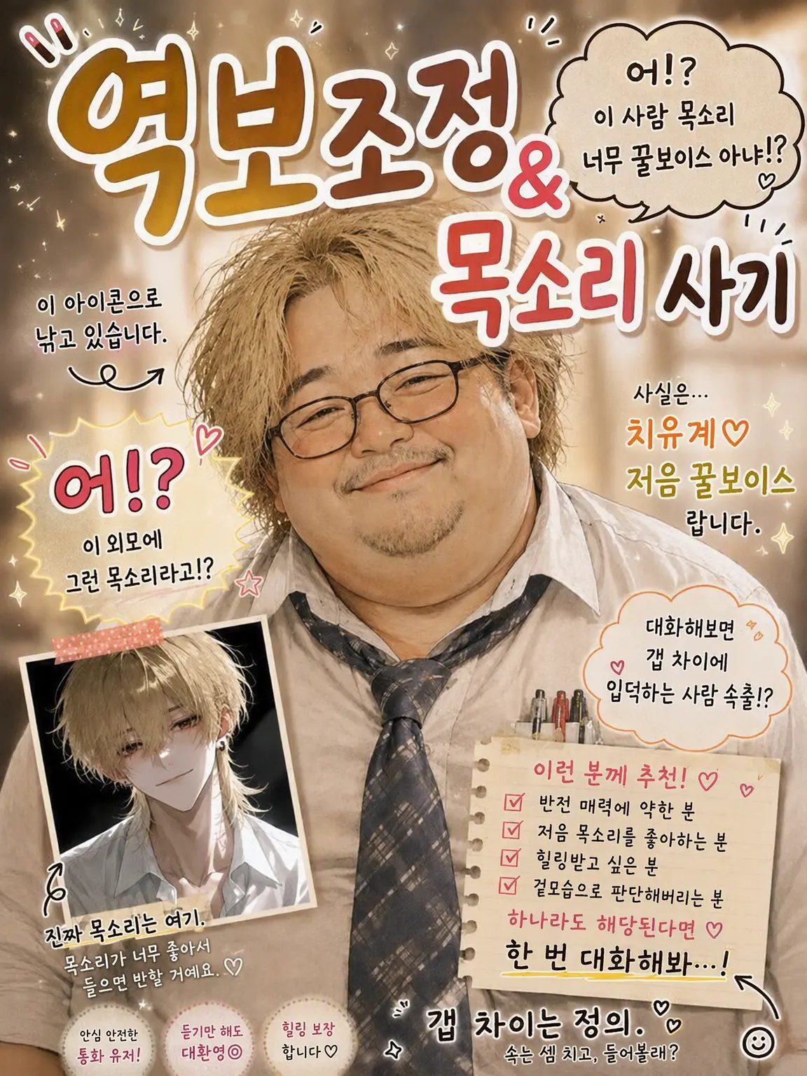 k1axx_33의 역보정 & 목소리 사기