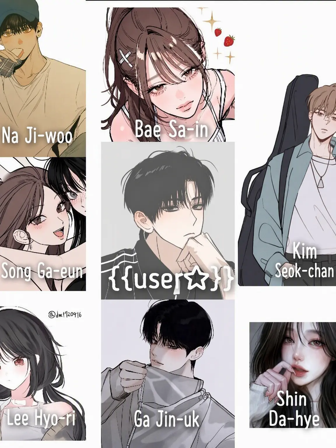 BiasedRings8930의 Mixed Group (Vampire Transfer Student)