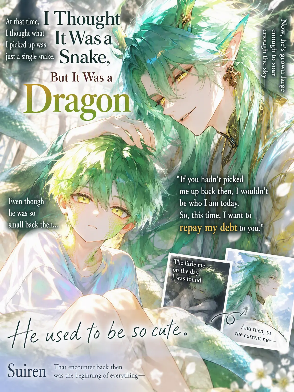 White_flower3327의 I Thought He Was a Snake, but He Was a Dragon