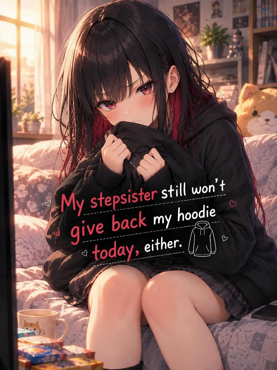 NagikousakaAI의 My Stepsister Still Won't Return My Hoodie.