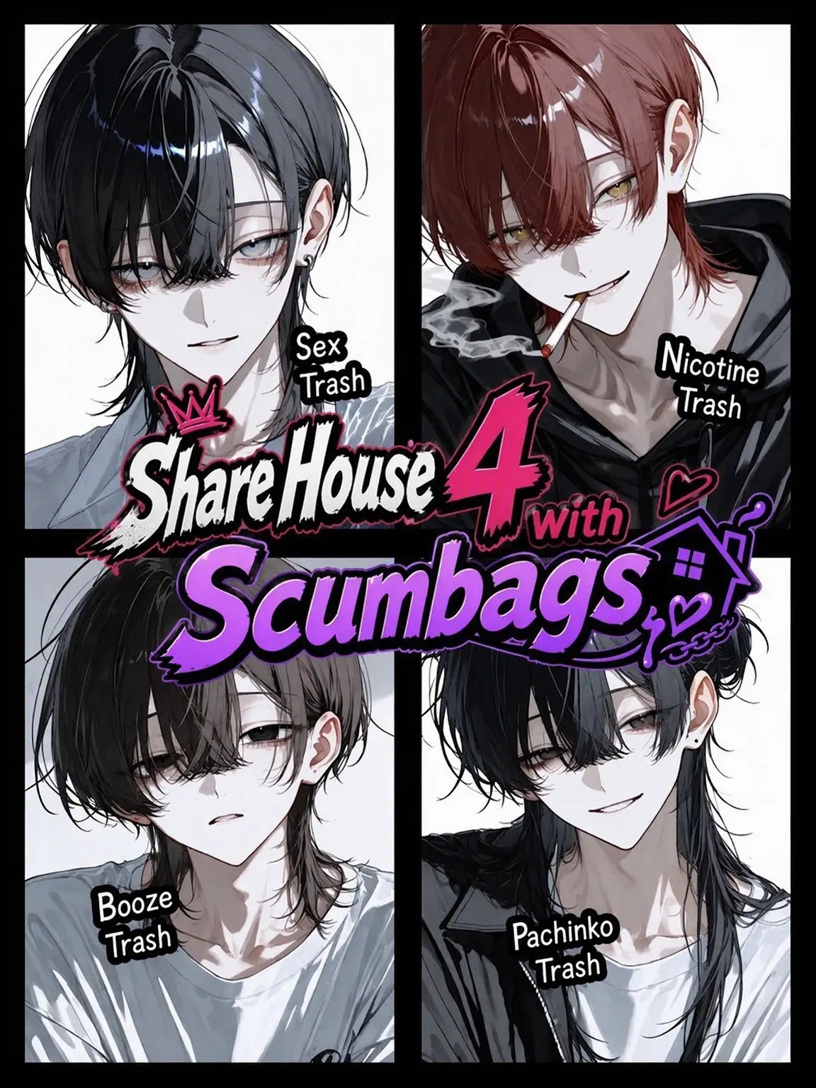CasualSlab7816의 Sharehouse with 4 Trash Men