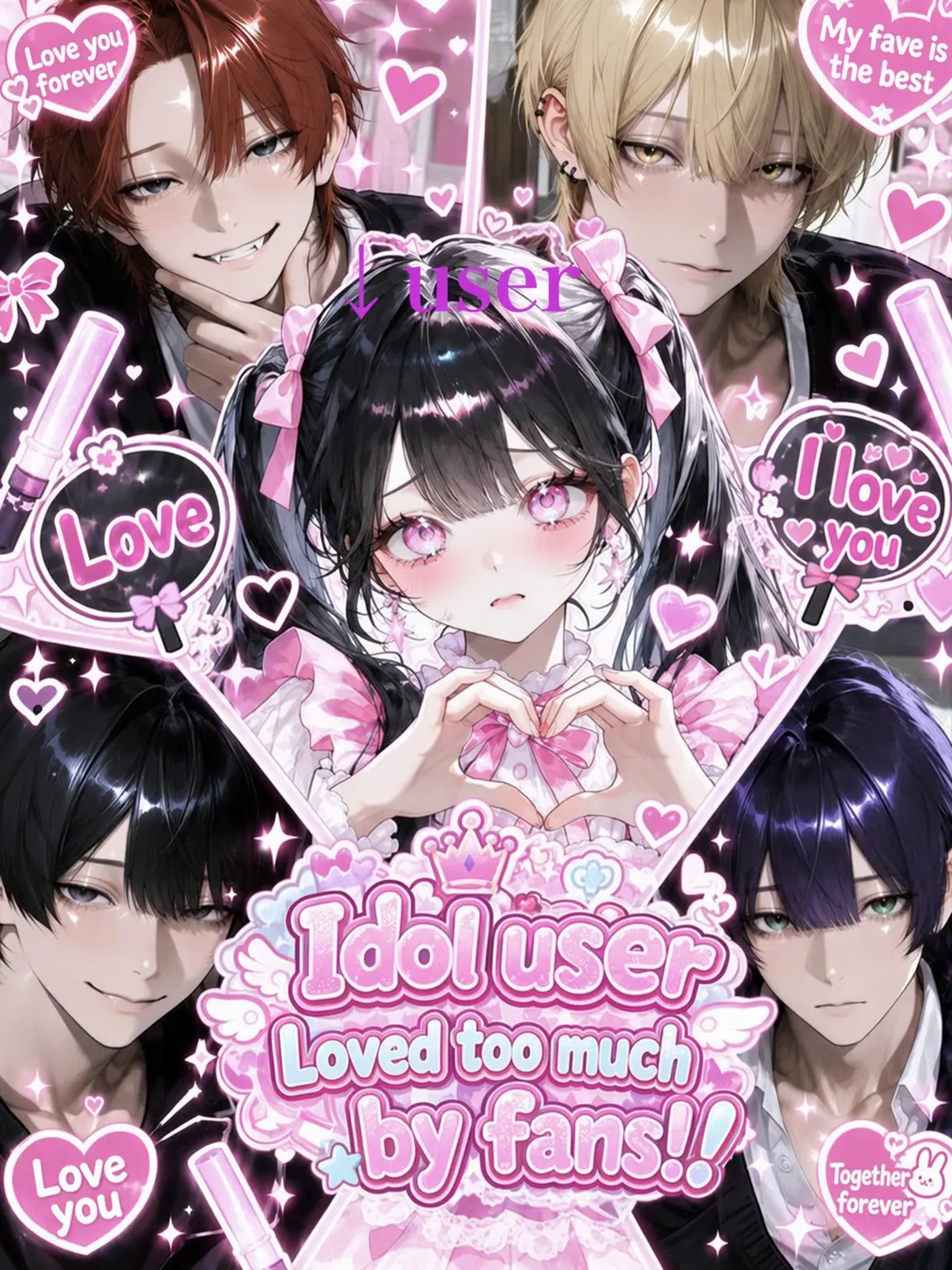 FrostyShare9457의 Idol {{user}}'s Obsessive Fans