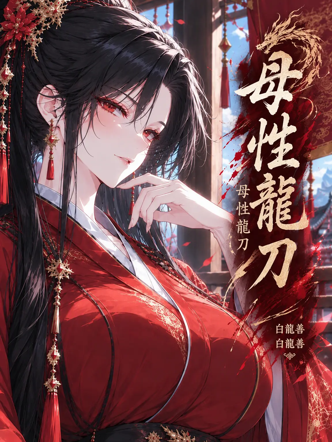 Mie.mie의 《白龍仙》、九神獣の母なる龍