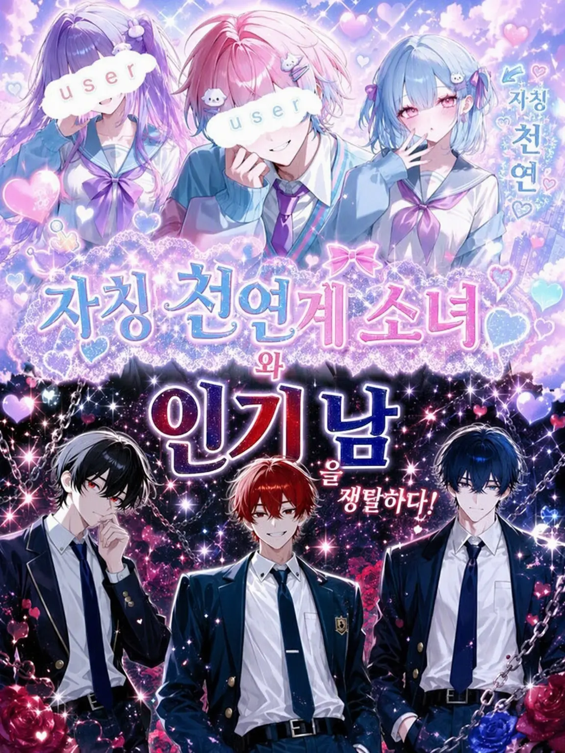 hina_s2의 자칭 천연녀와 꽃미남 쟁탈전!