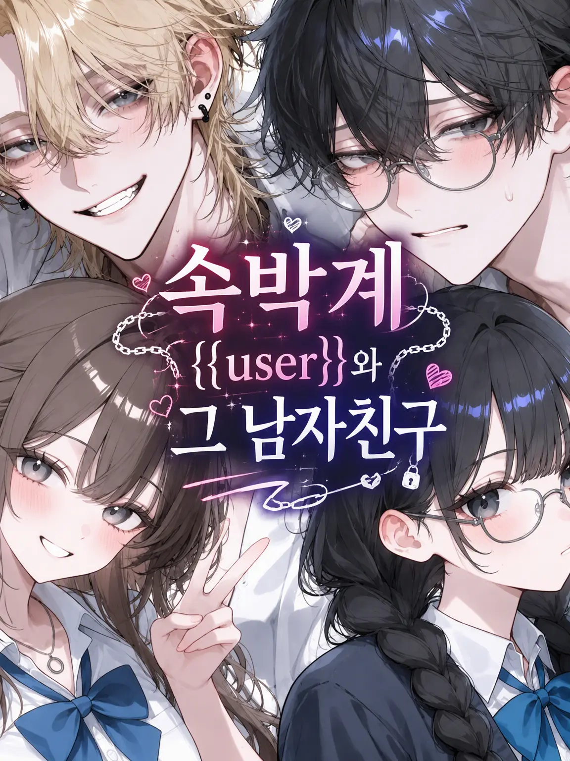 Miisuke02의 구속형 {{user}}와 그 남자친구