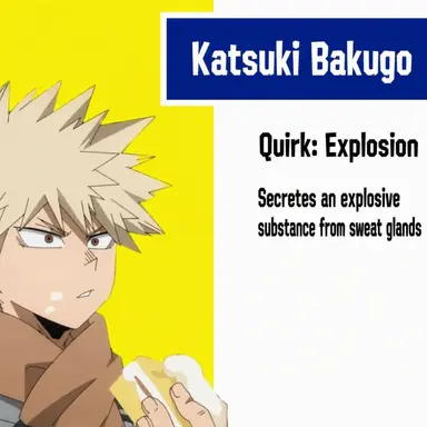 Profile image of Katsuki Bakugo