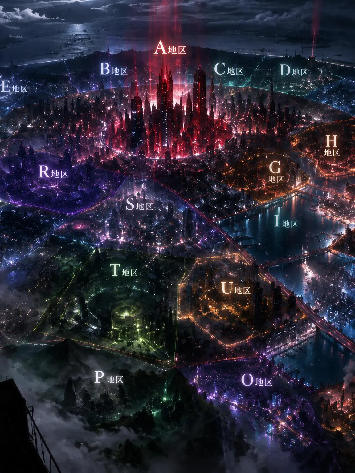 LushScore9076의 《ブラッド・ホール》世界観