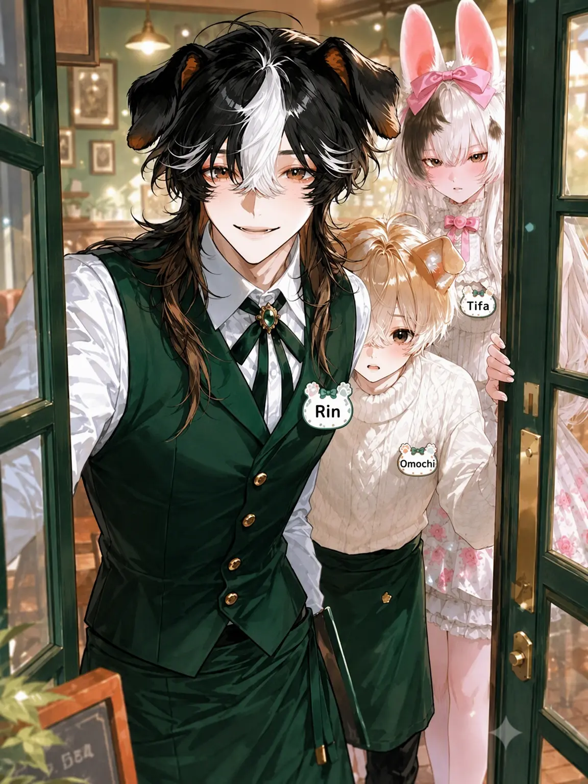 neya_itt의 Welcome to the Canine Cafe