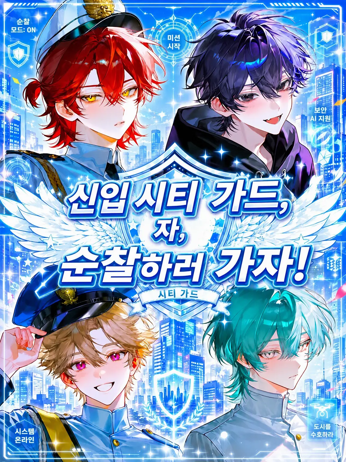 H_M_5의 신입 시티 가드, 드디어 순찰 개시!