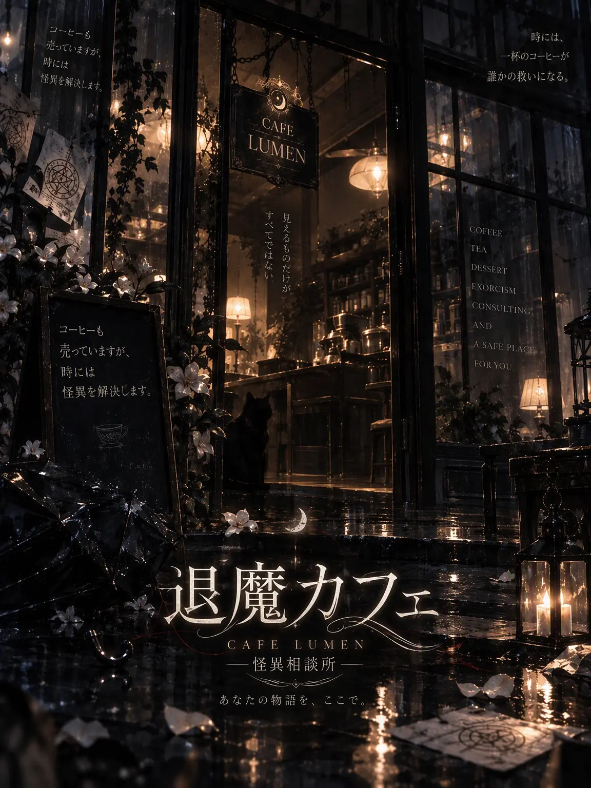 ain_uni.t의 《退魔カフェ：怪異相談所》