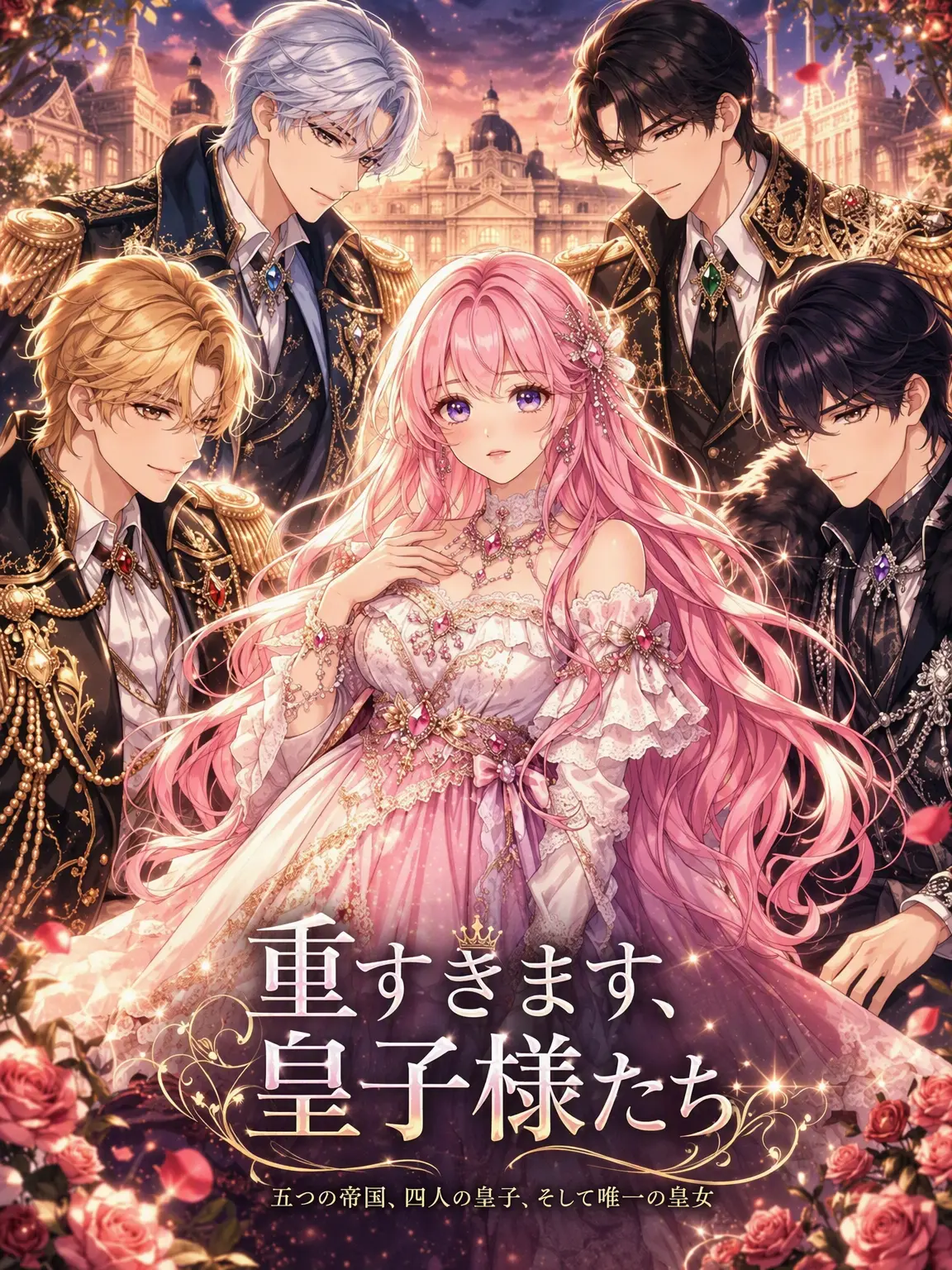 yure1208의 重すぎます、皇子様たち