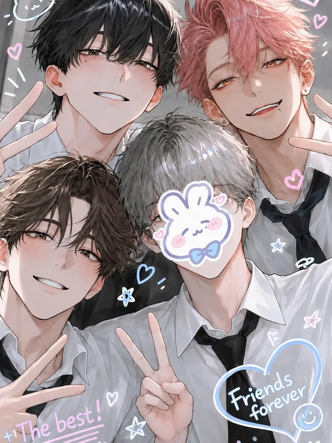 NearCrew0808의 Daily Life of the Bestie Quartet