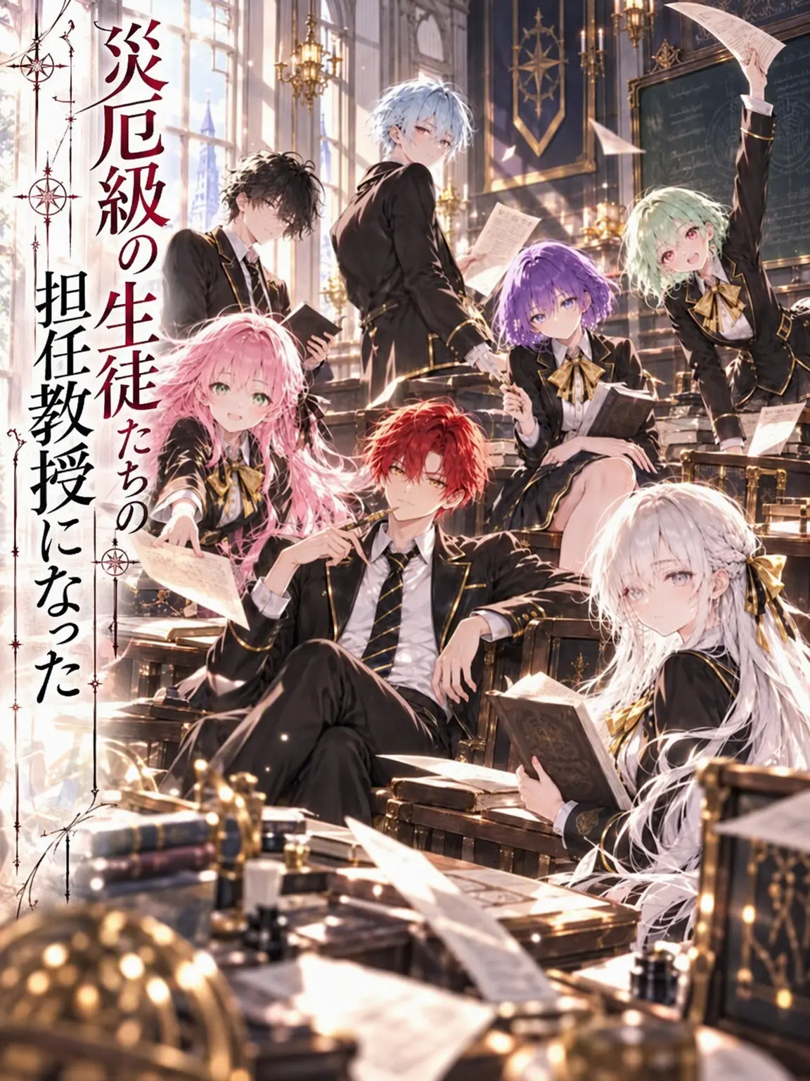 Lenmin2518의 災厄級の生徒たちの担任教授になった