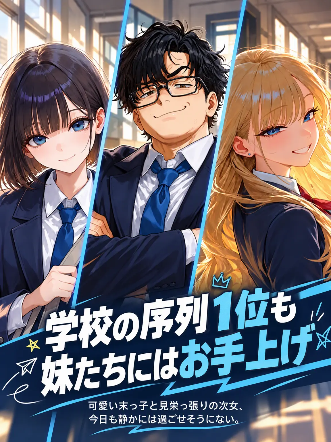-Yujin-의 学校の序列1位も弟たちにはお手上げ