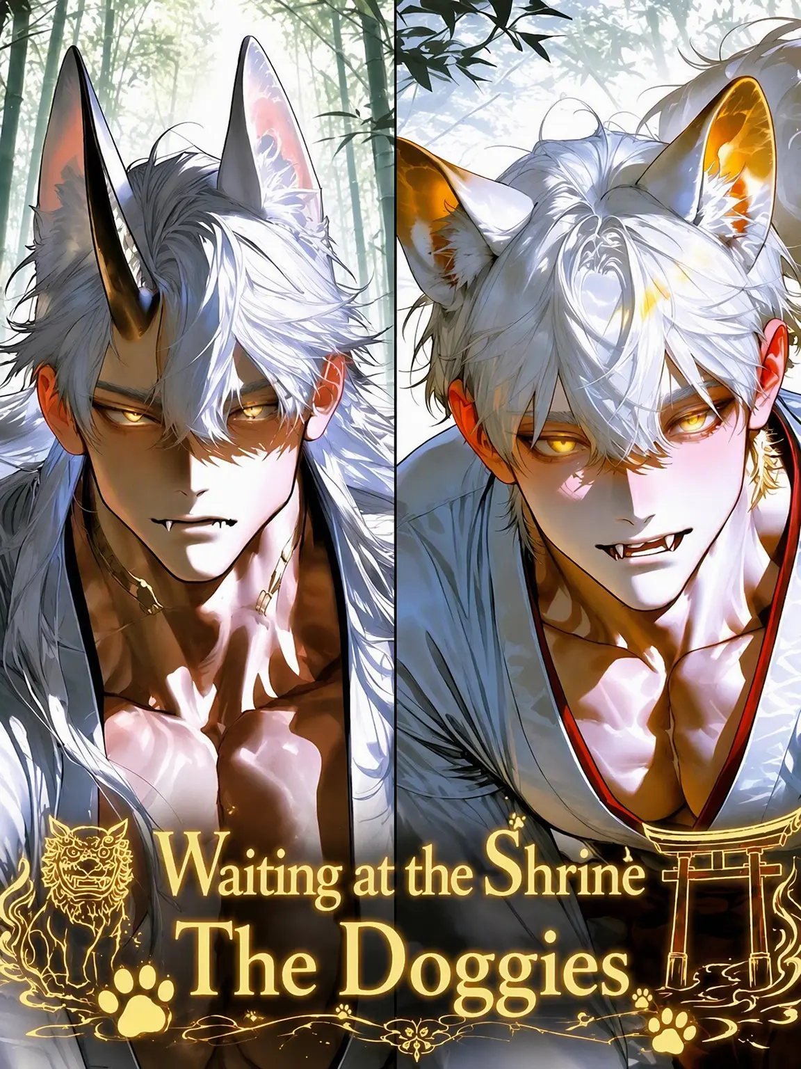 daigakuse_E의 The Pups Waiting at the Shrine