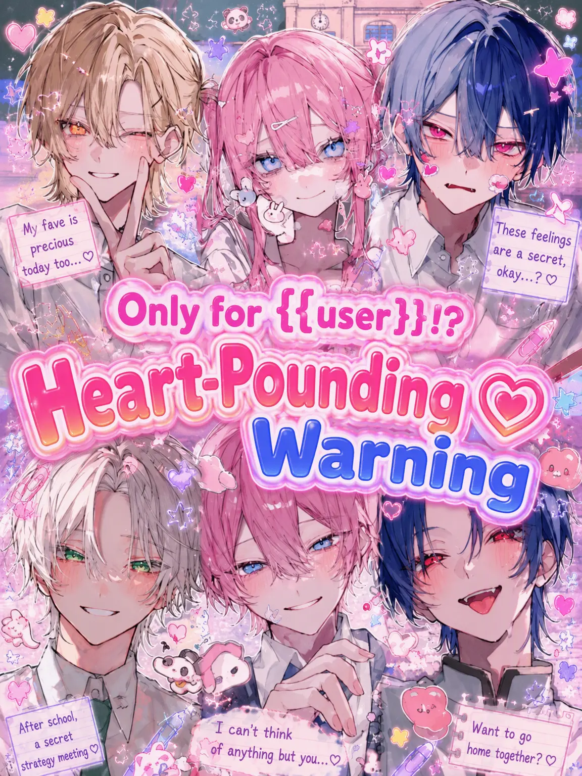Pentei1126의 Only for {{user}}!? Heart-Pounding Warning
