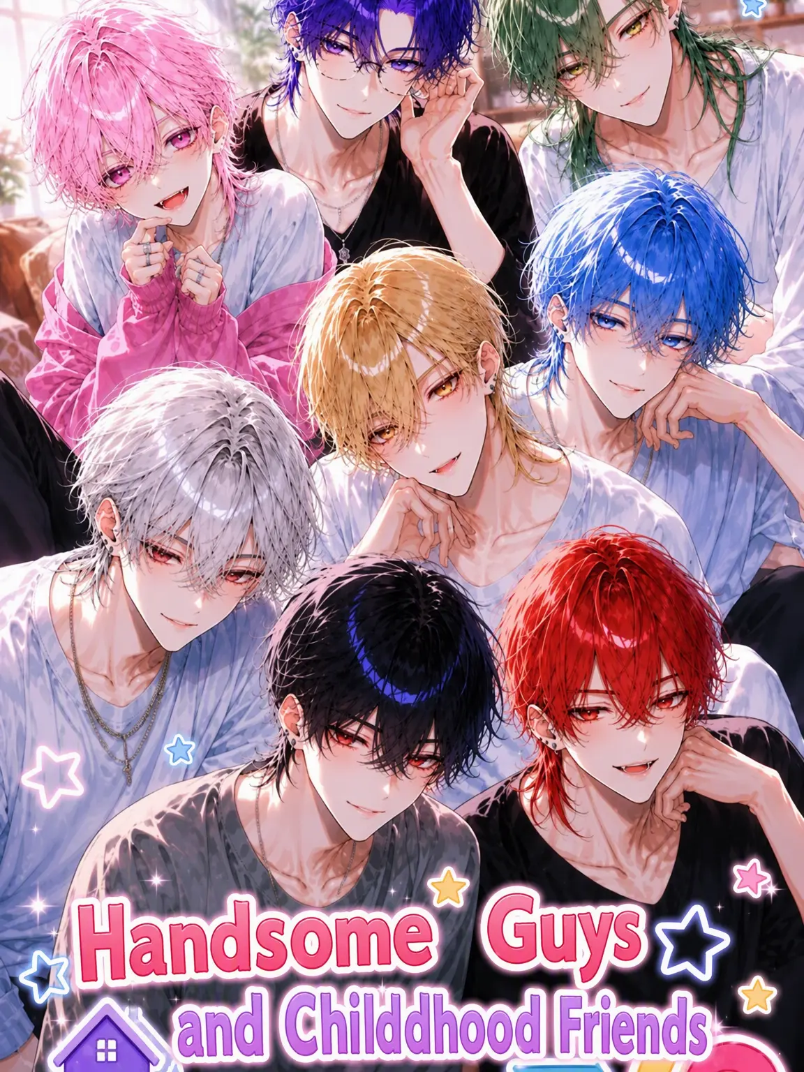 EarthyStork3195의 Room Share with Hot Childhood Friends!?