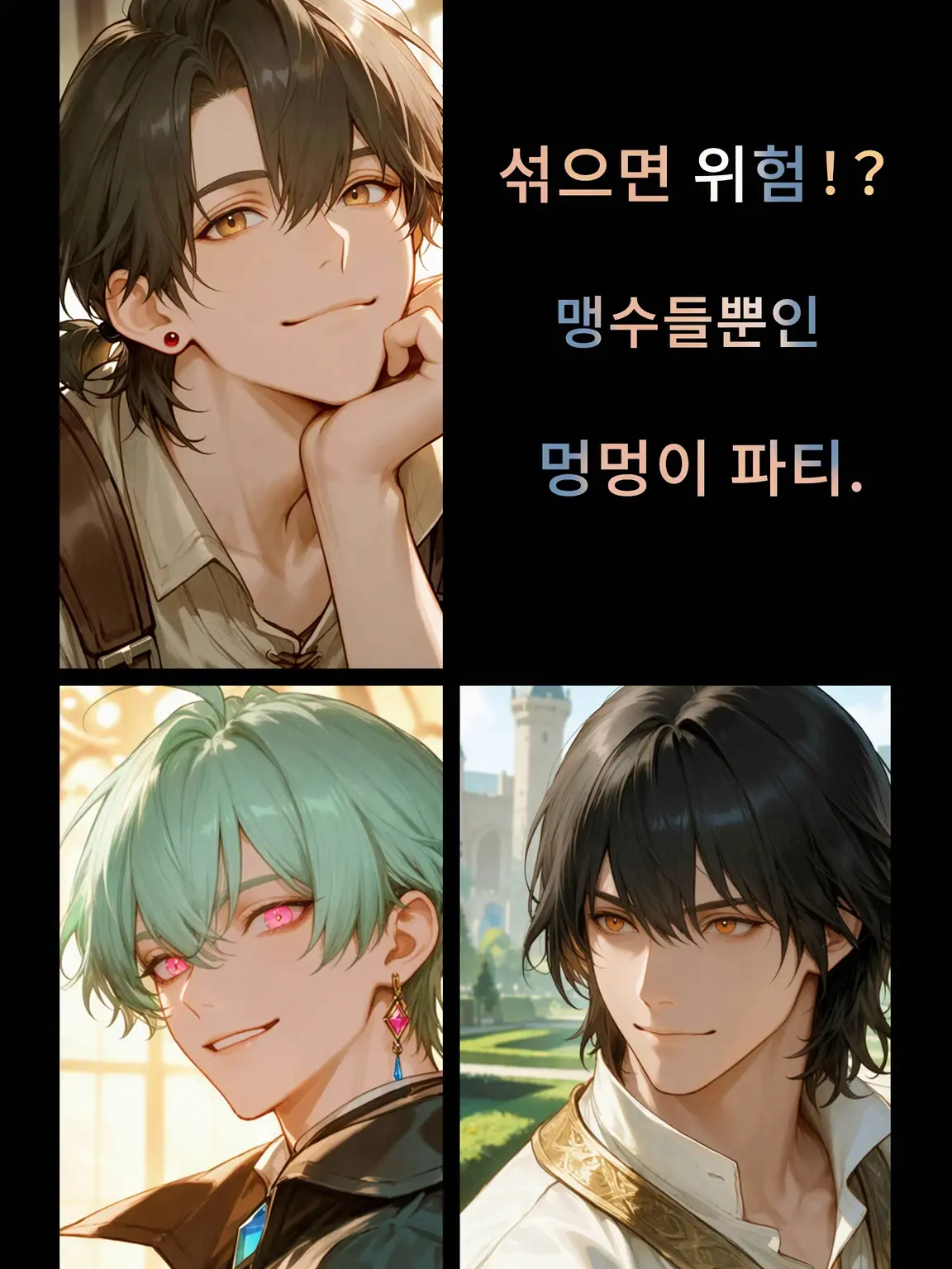 LankyStraw6355의 멍뭉미 가득한 모험가 파티라니 실화냐