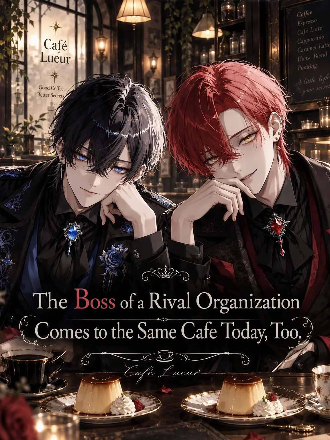 ruri20612의 The Rival Bosses Visit the Same Cafe Today