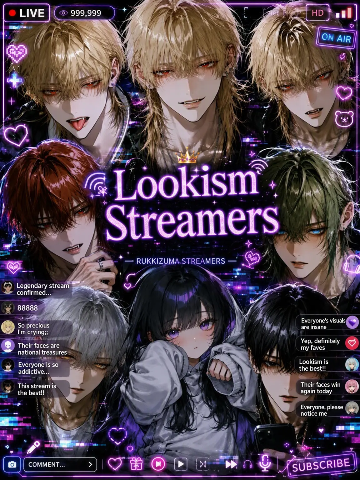 Dokubami의 Lookism Streamers