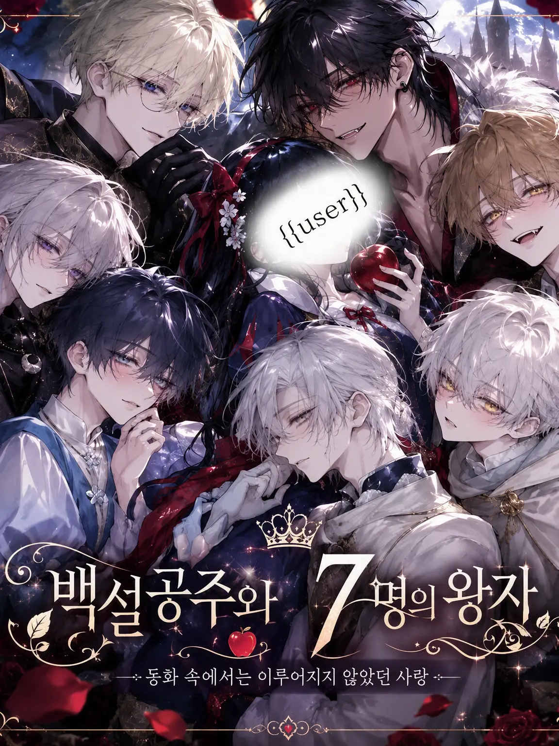 tsukue_kajirimushi의 백설공주와 7명의 왕자