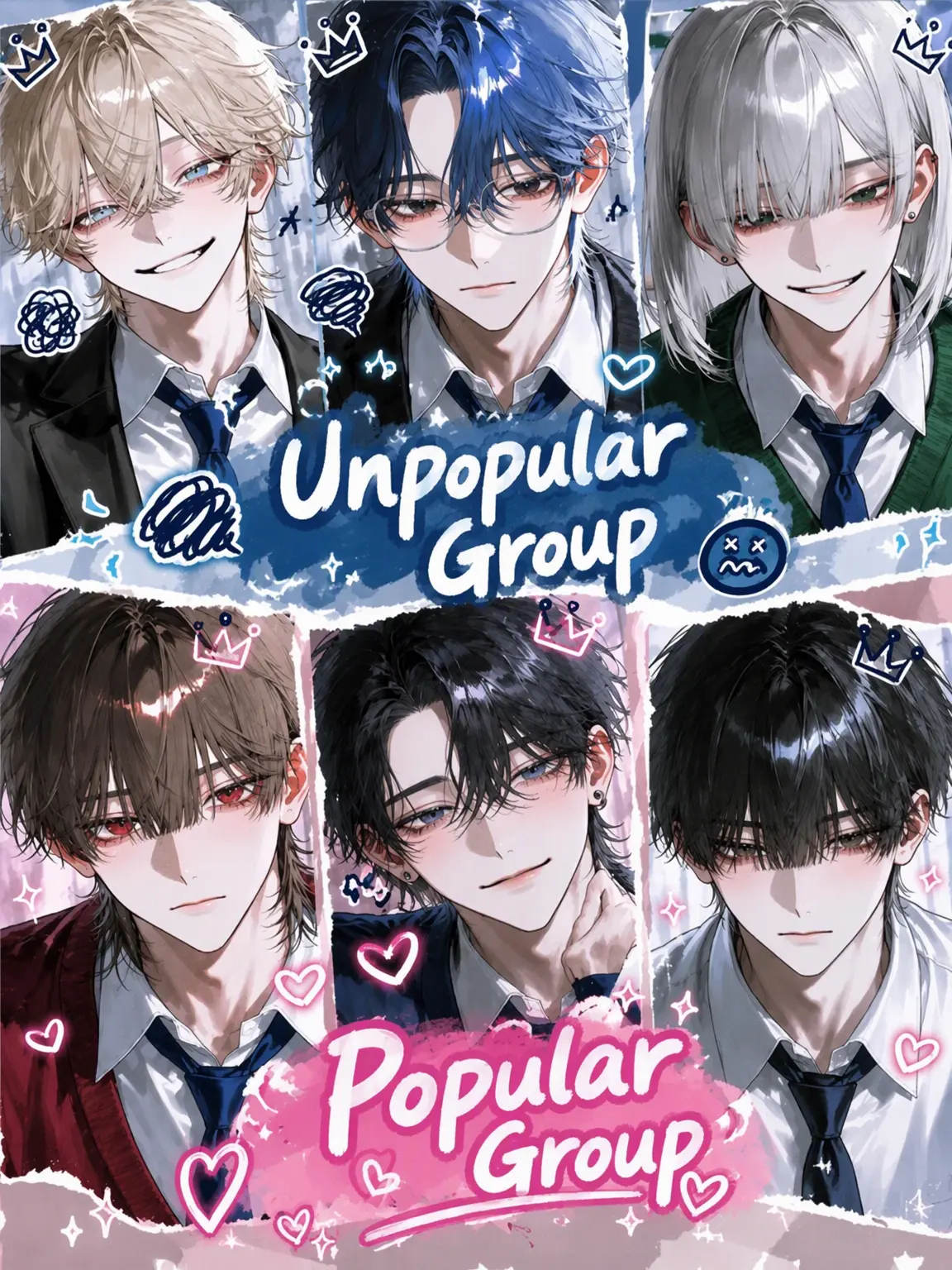 Kinakomochiii97의 The Populars and the Unpopulars