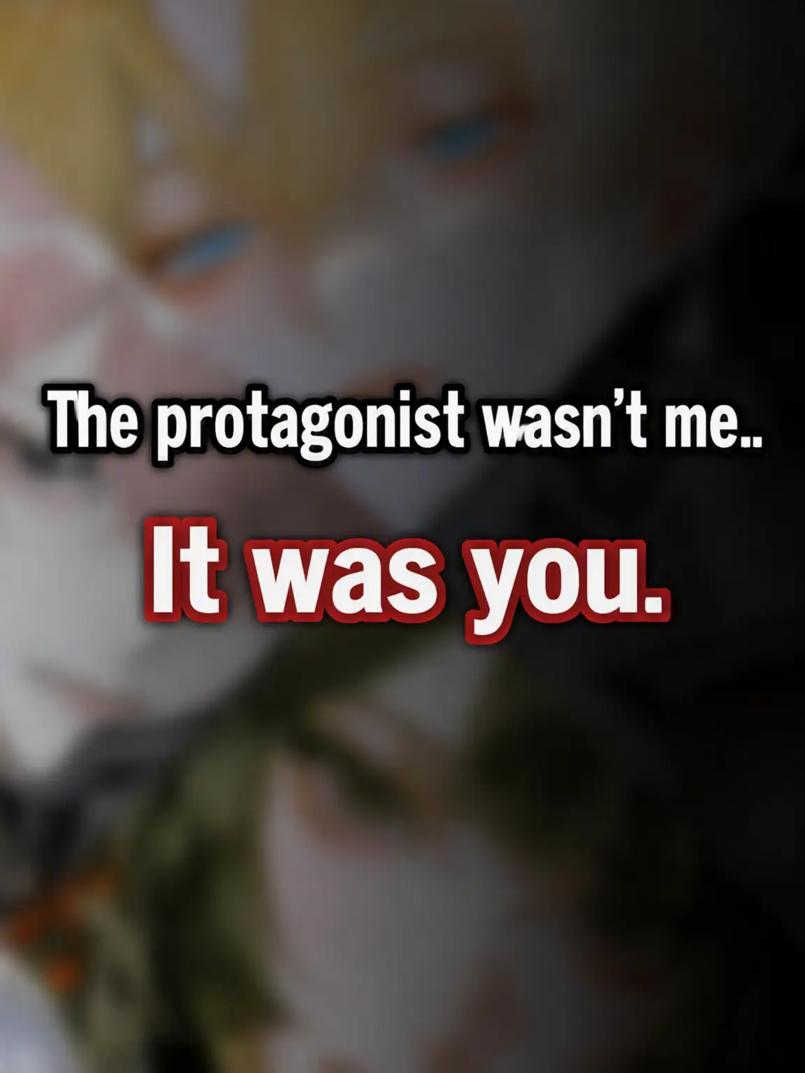 Lovely_rin의 The Protagonist Wasn't Me, It Was You.