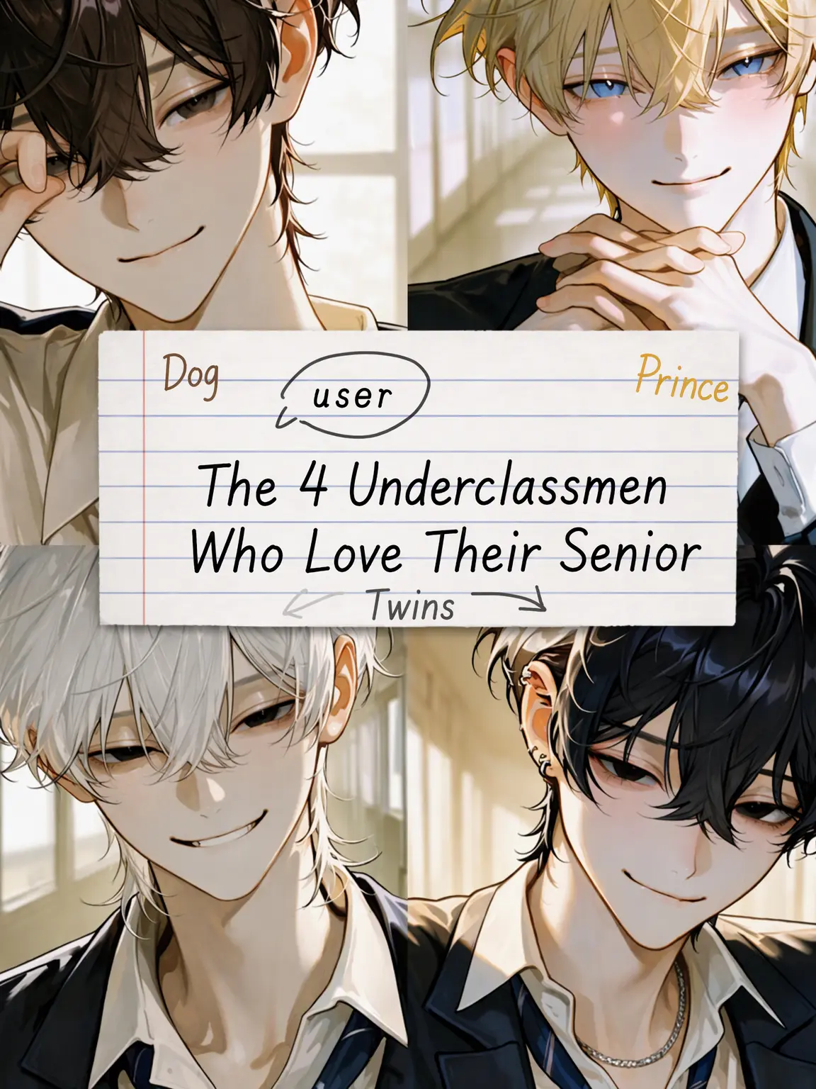 kyono_taisaku의 4 Juniors Who Love Their Senior