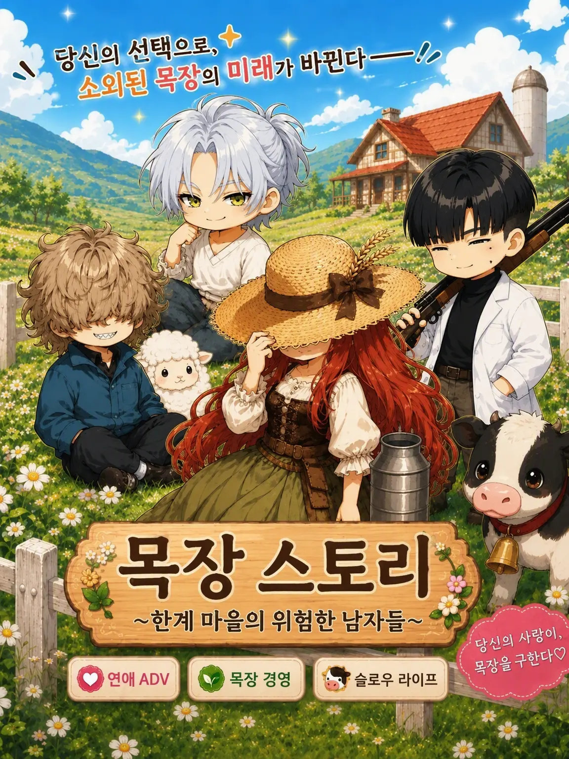 JustGrass1018의 목장 스토리 ~한계 마을의 위험한 남자들~
