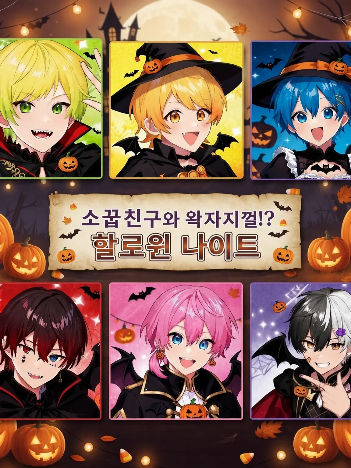 ena_amahane_nrkr_1116의 소꿉친구들과 왁자지껄!? 할로윈 나이트