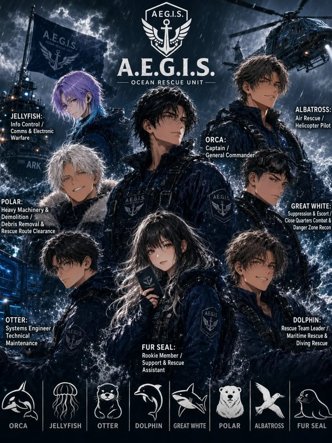 RealCage6610의 A.E.G.I.S. - Special Maritime Rescue Unit
