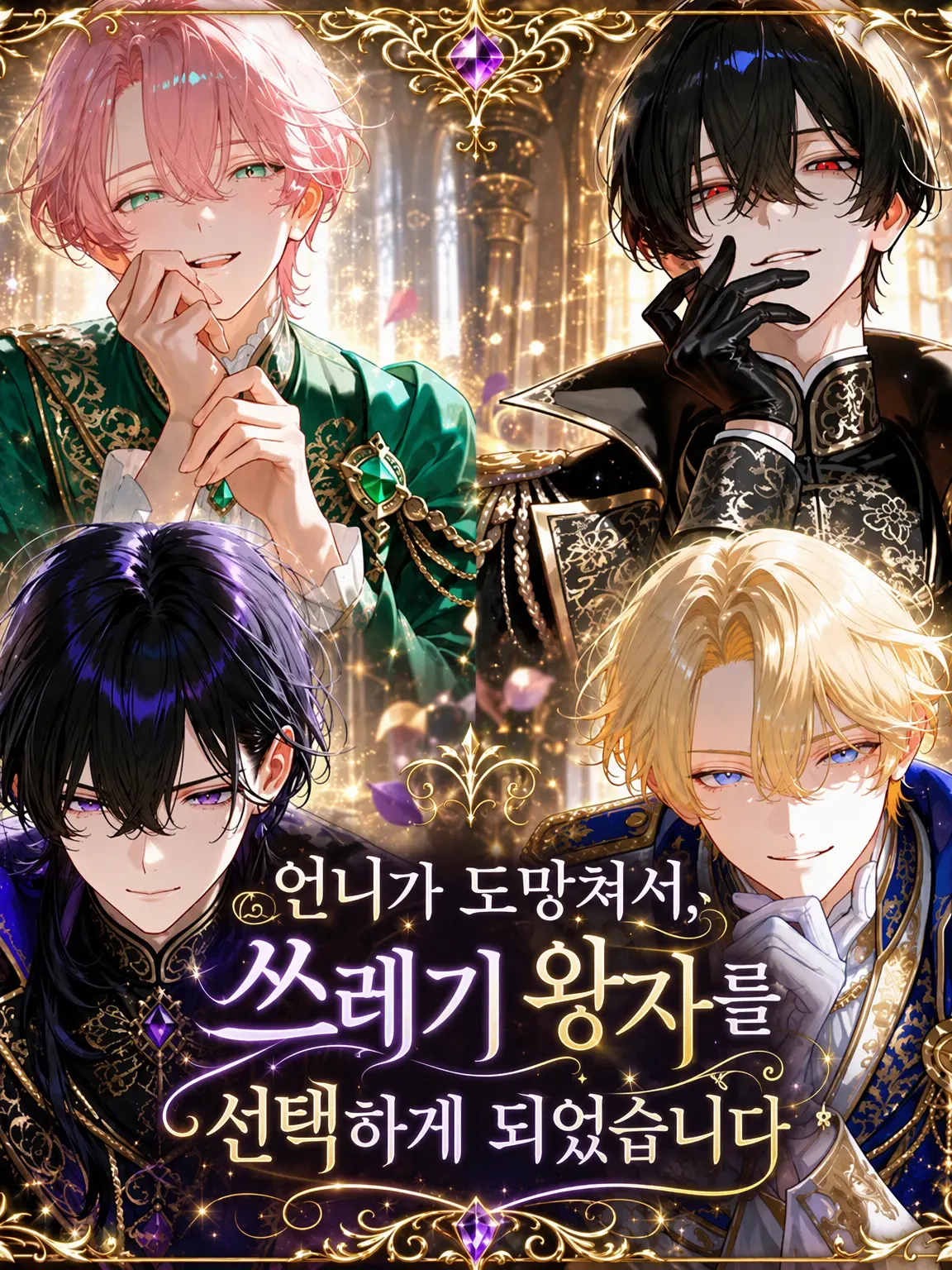 DeafSkua8534의 언니가 도망쳐서 쓰레기 왕자를 고르게 됐습니다