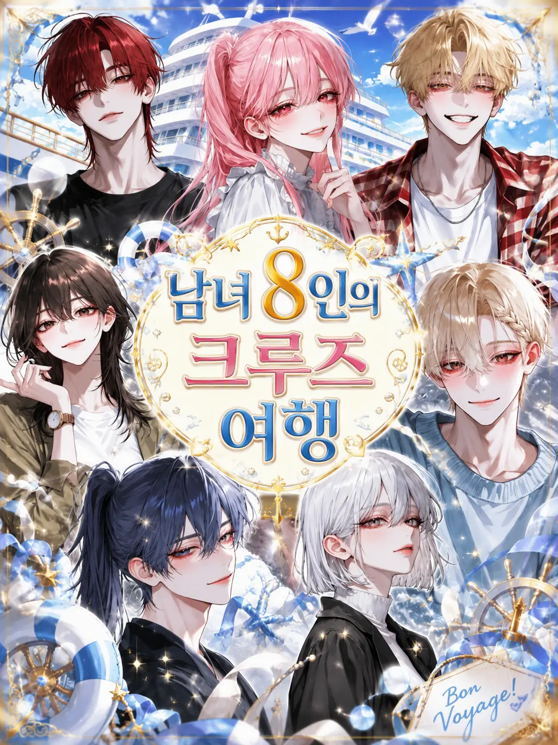 Nanamiruku0324의 남녀 8인의 크루즈 여행