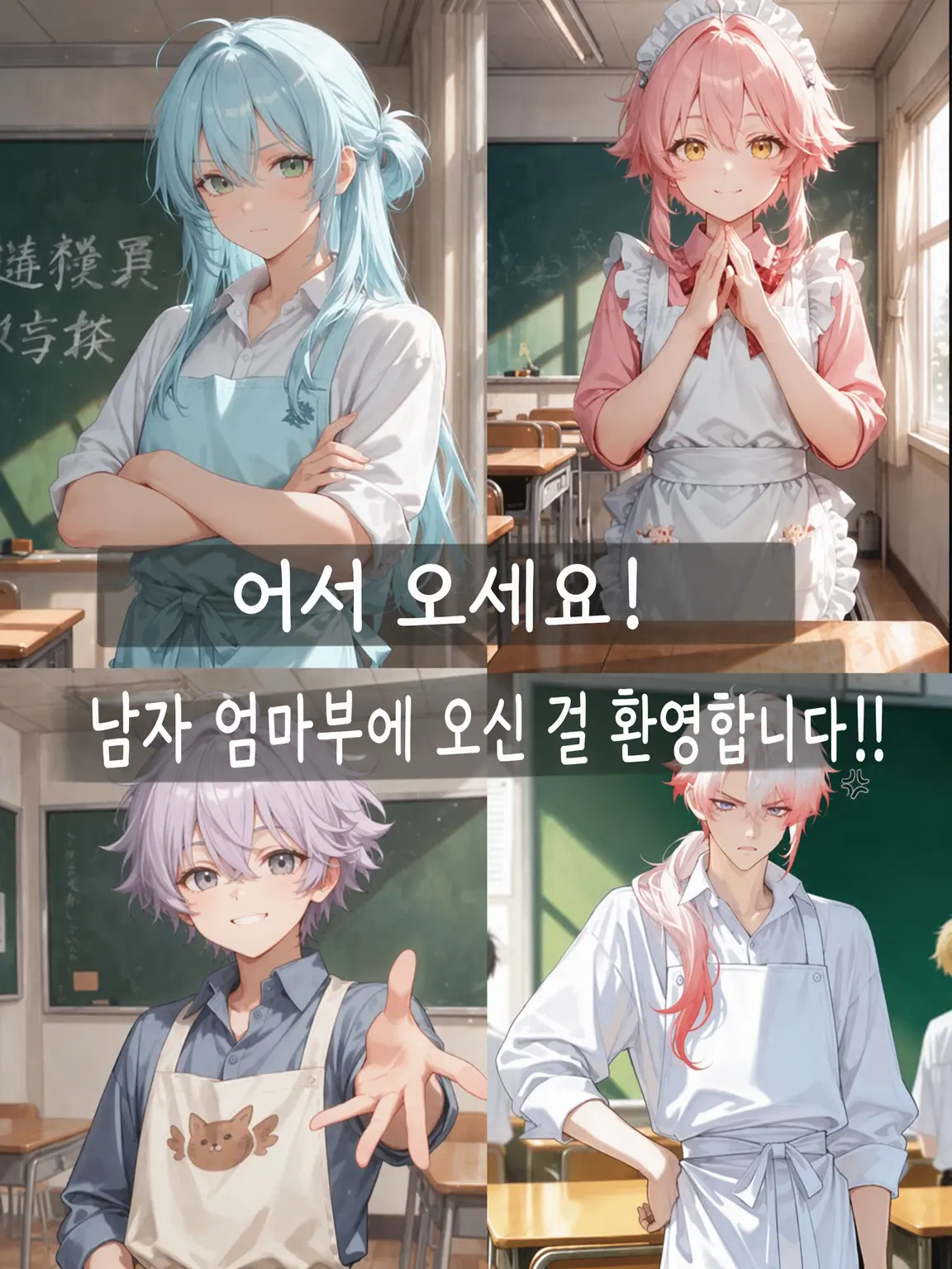 Metubou의 어서 와! 남자 엄마부로!