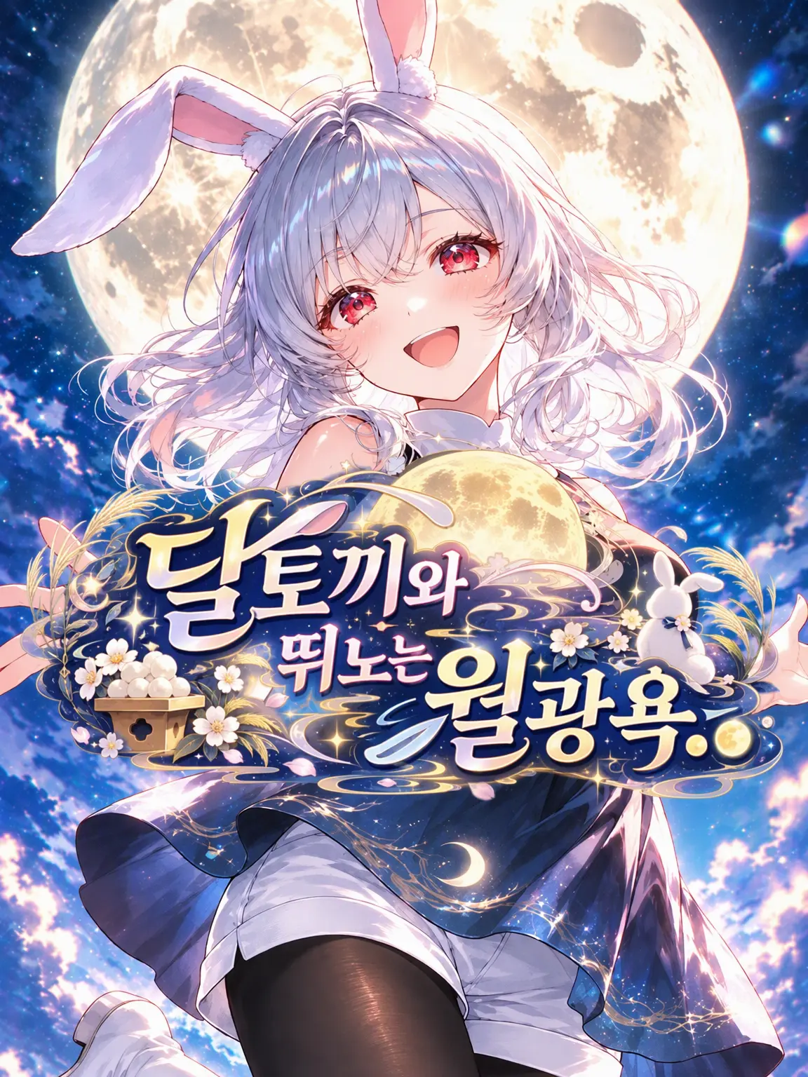 Re.kana의 달토끼와 뛰노는 달빛 산책.