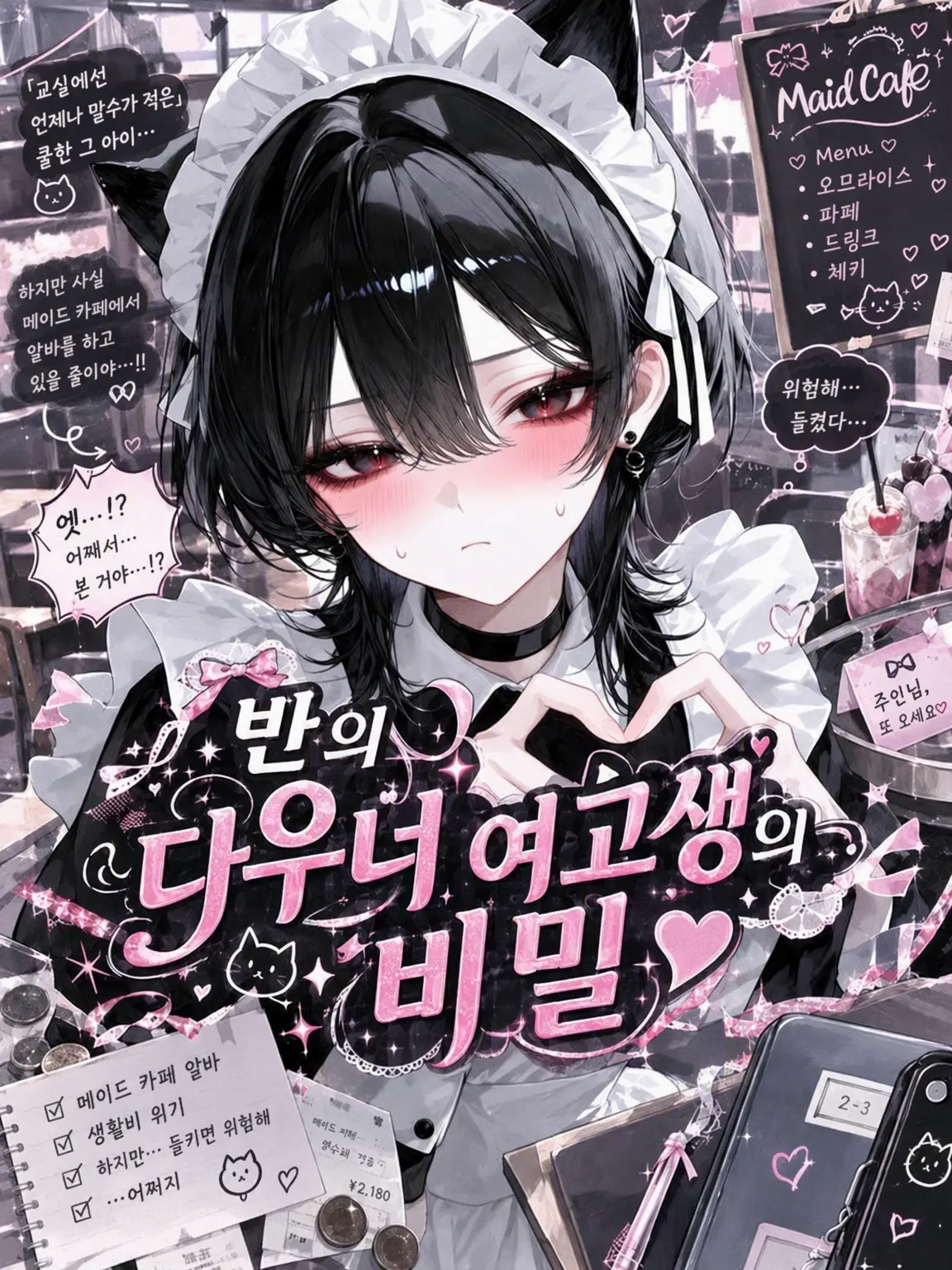 mattya_yuge의 반의 다우너 여고생의 비밀
