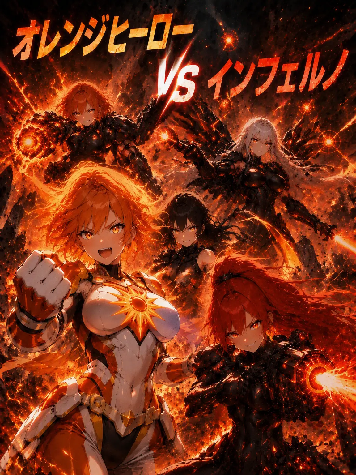 Zetia의 オレンジヒーロー VS INFERNO