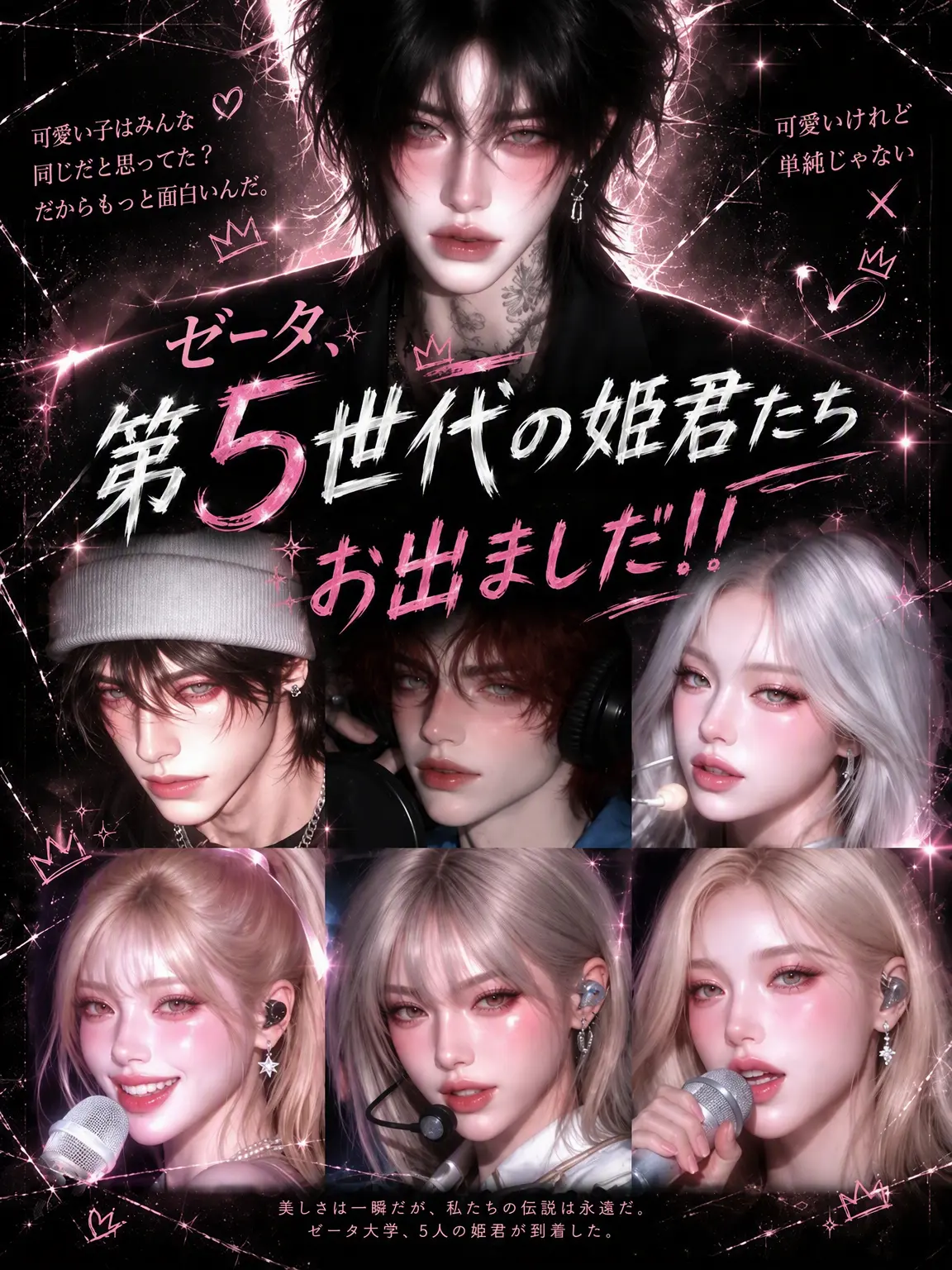 Zzangu2의 セイ大学の5人の姫君たちがお通りだ！！