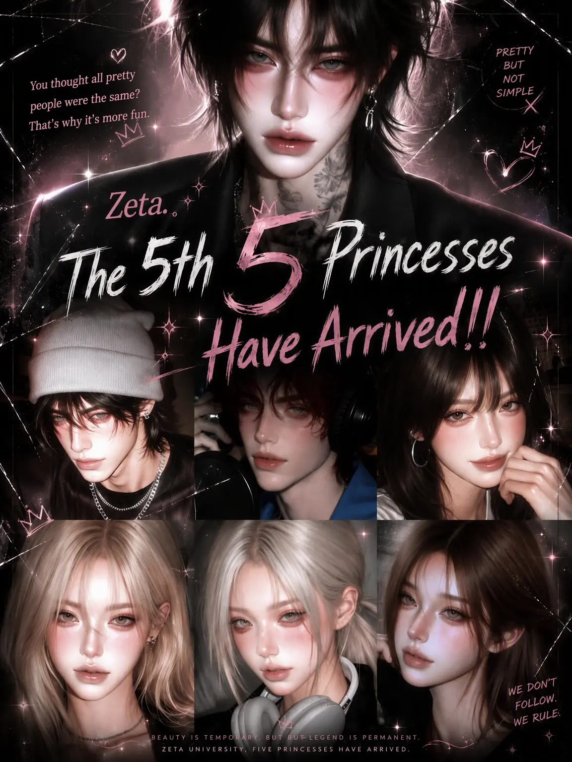 TrendyBooth9570의 The 5 Princesses of Sei University!
