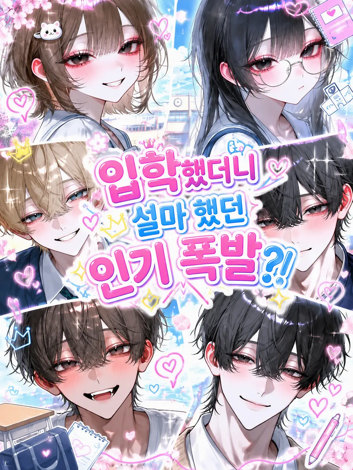 SilverOre4364의 입학했더니 설마 했던 인기 폭발?!