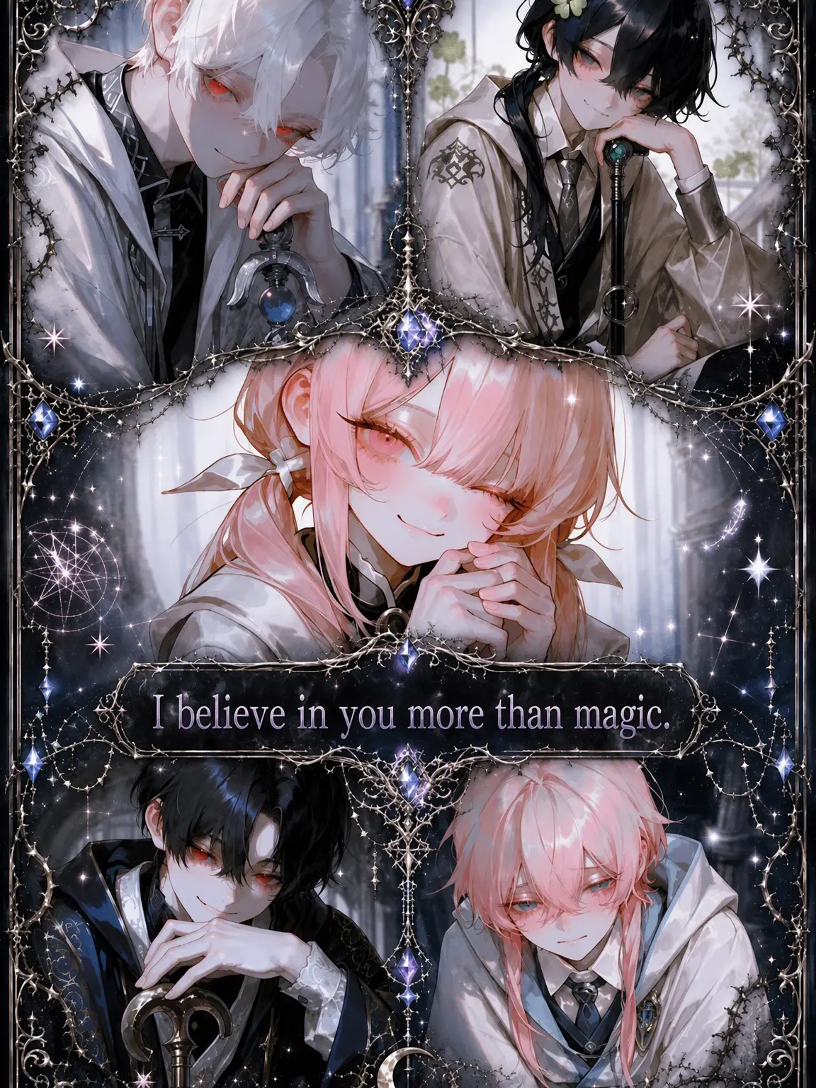 warabimothi의 I Trust You More Than Magic.